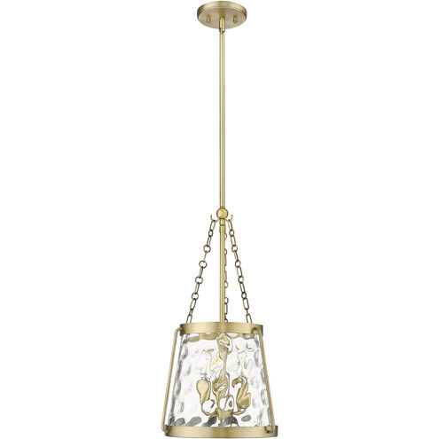 Adabella 3 Light 11.75 inch Vintage Brass Indoor Pendant Ceiling Light